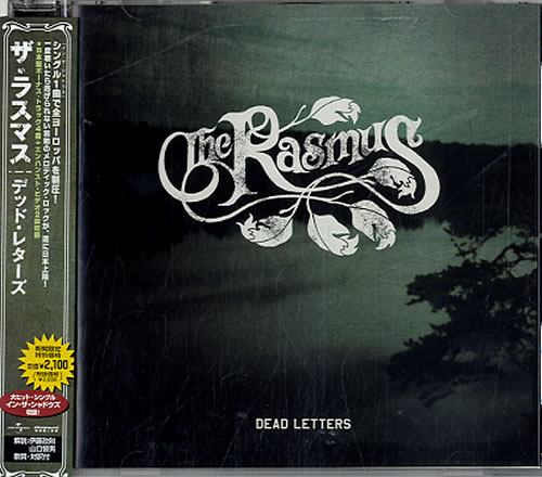 The Rasmus Dead Letters Japanese Promo Cd Album UICO-9005